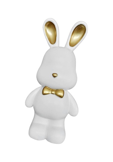 Homyl Kumbara Hayvan Tavşan Figürleri Yetişkinler Ve Beyaz