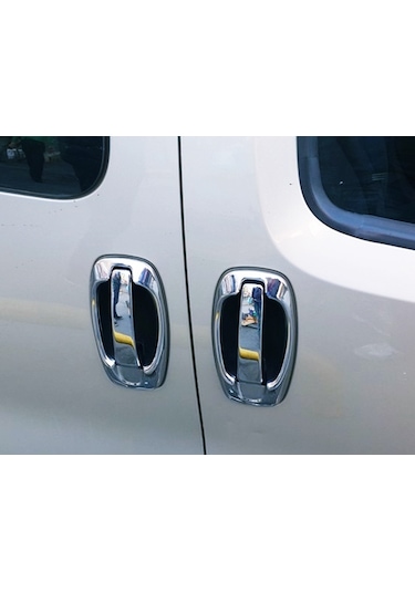 Fiat Doblo 2010 Ve Üzeri Krom Kapı Kolu Set 4 Kapı Pçelik