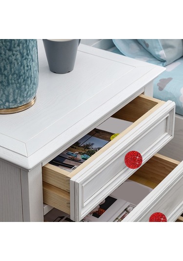 Yifomall Simli Taşlı Kristal Küre Tutamak - Dolap Ve Çekmeceler İçin Şık Kırmızı Kapı Kolu