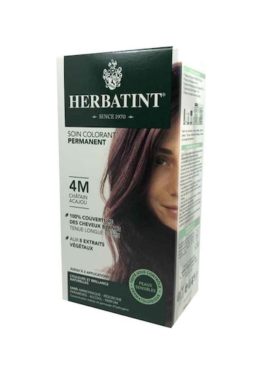 Herbatint Saç Boyası 4M Chatain Acajou - Mahogany Chestnut