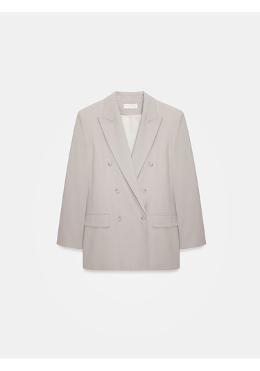 Dilvin 60799 Blazer Ceket-vizon