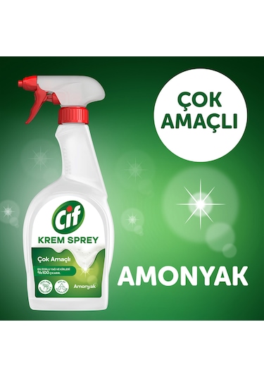 Cif Krem Sprey Yüzey Temizleyici 2 x 750 ML