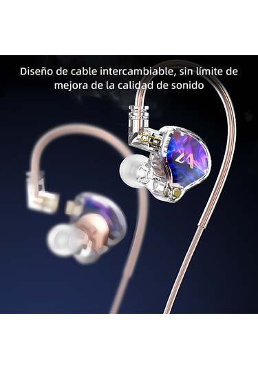 Teltree Lm3p-a Kulak Takımı: Değiştirilebilir Kablolu, 3.5mm Mikrofonlu, Hıfı Ses Kalitesi, Oyun Ve Müzik İçin Asymetrik Kulak Çene Tasarımı