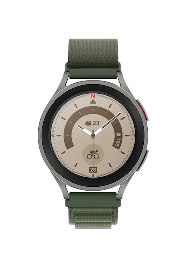 Huawei Watch Gt 3 42mm Uyumlu Krd-74 20mm Hasır Mscs Kordon-yeşil