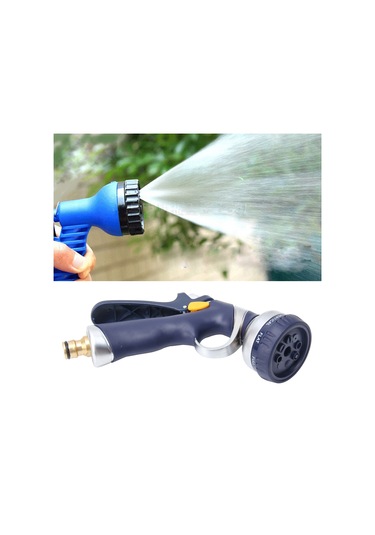 Sones 8 Fonksiyonlu Bahçe Su Tabancası Çok Fonksiyonlu Sprey Tabancası Bahçe Sprey Tabancası Sulama Tabancaları Ayarlanabilir Hortum Nozulları 8 Desenli Bahçe Su Tabancası