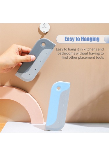 Suofeng Ev İçin Cam Silici - Kuru & Parlak Sonuç, Hafif Tasarım, Mutfak/banyo Uygun, Gri Renk Cd019 Gri