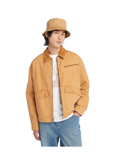 Timberland Tımberland Washed Canvas Jacket Tb0a5tgfp471-wheat Boot Hardal