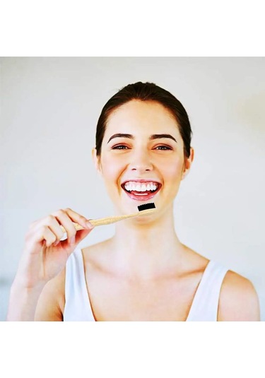 Yuqing Bambu Diş Fırçası Orta Sert Kıllar Çevre Dostu Ve