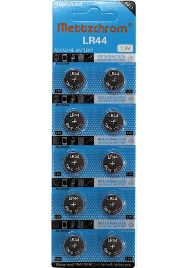 Lazer Oyuncak Pili Ag13 - Lr44 - Sr44 - A76 1.5v Pil 200 Adet