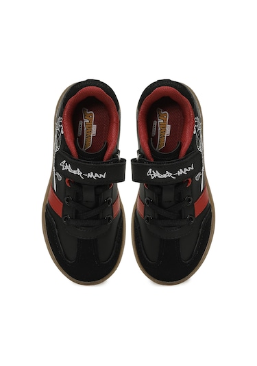 Spiderman Naca.p5pr Siyah Erkek Çocuk Sneaker Siyah