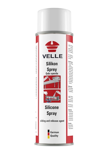 Velle Silikon Sprey - Gıda Uyumlu 500 ML