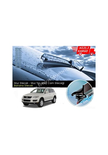 Volkswagen Touareg Muz Silecek Takımı 2008-2016