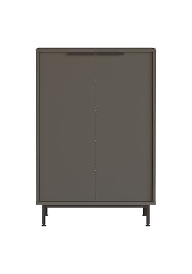 Robin Home Rio Ayakkabılık Metal Ayaklı 5 Raflı Antrasit