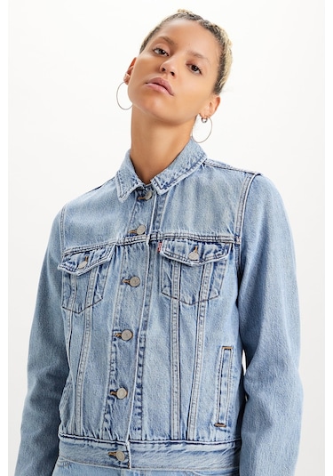 Levis Trucker All Kadın Jean Ceket Indigo İndigo