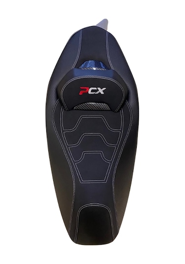 Honda Pcx Spor Koltuk Beyaz Şerit 2021-2025 Renkli