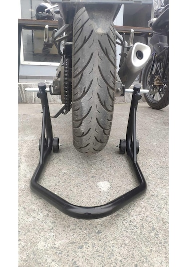 Motosiklet Kaldırma Sehpası Paddock Stand Siyah L Aparat