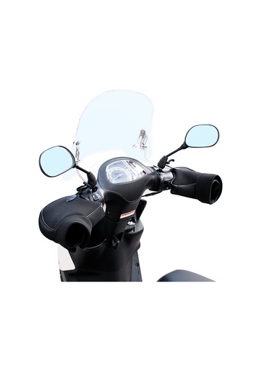 Yifomall Kışlık Motosiklet Eldivenleri - Su Geçirmez, Rüzgar Koruma, Sıcak Tutan Siyah Kolluk