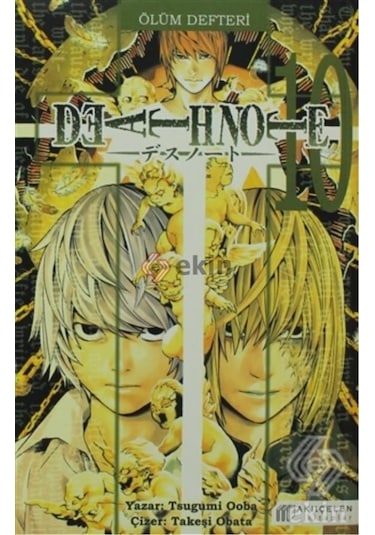 Death Note - Ölüm Defteri 10 - Tsugumi Ooba - Akılçelen Kitaplar