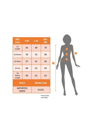 Kadın Uzun Kollu V Yakalı Çapraz Geçmeli Detaylı Ithal Krep Bluz Lacivert