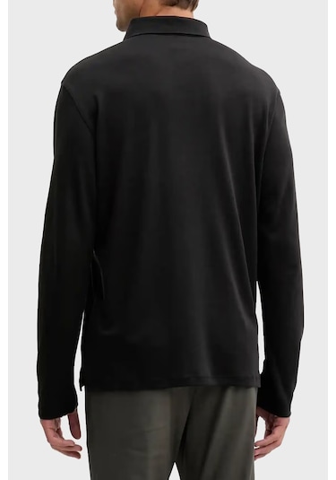 Calvin Klein Erkek Polo Yaka Sweat Lv040em909 Ub1 Siyah Siyah