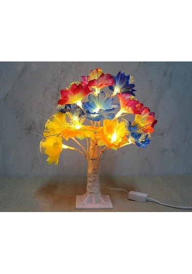 Dekoratif Ledli Çiçek Alk1736 Renkli