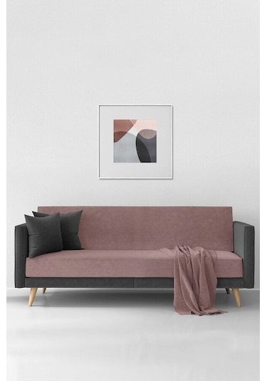 Favora Şönil Koltuk Örtüsü - Gül Kurusu