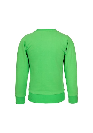 BRZ Kids Baskılı Kız Çocuk Sweatshirt Yeşil