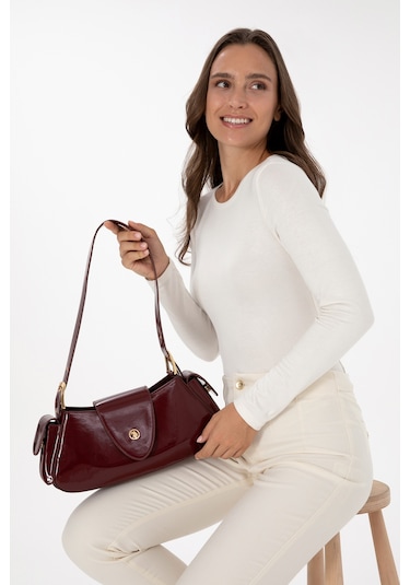 U.s. Polo Assn. Kadın Bordo Çanta 50317835-vr014 Bordo