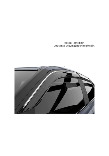 Ford Focus 2012 Uyumlu İthal A+ Kalite Kromlu Cam Rüzgarlık Seti