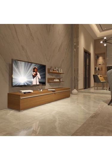 Decoraktiv Eko 4 Mdf Std Tv Ünitesi Tv Sehpası Ceviz