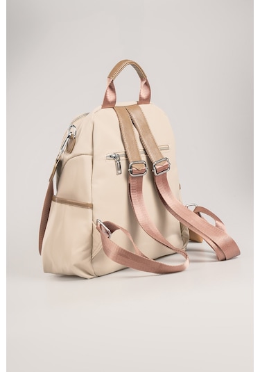 Ççs Kadın Sırt Çantası Ccs18026 Bej Bej