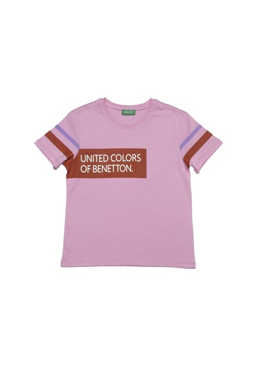 United Colors Of Benetton Kız Çocuk T-shirt Bnt-g20501 001