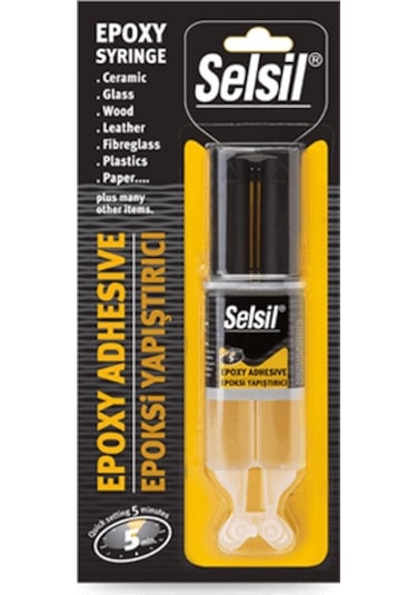 Selsil 5 Dakika Epoksi Yapıştırıcı