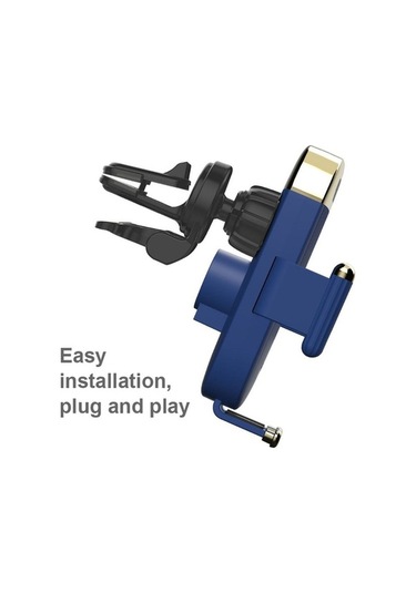 Wondernest S18 15w Araç Kablosuz Şarj Aleti Ve Telefon Tutucu, Kırmızı Renk Std