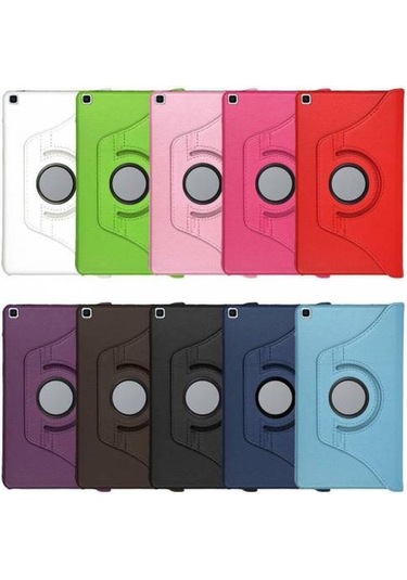 Samsung Uyumlu Galaxy P610 Tab S6 Lite Döner Tablet Kılıf Kalem .