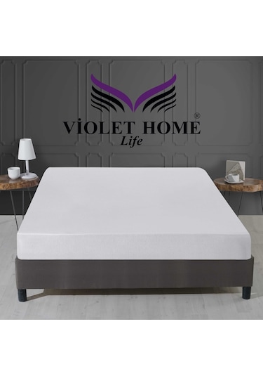 Violethome Sıvı Geçirmez Micro Fitted Alez ( Tüm Bedenler ) Beyaz