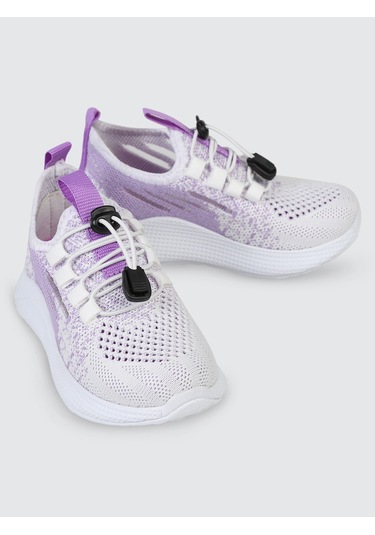 Civil Sport Kız Çocuk Spor Ayakkabı 31-35 Numara Beyaz-lila Beyaz-lila