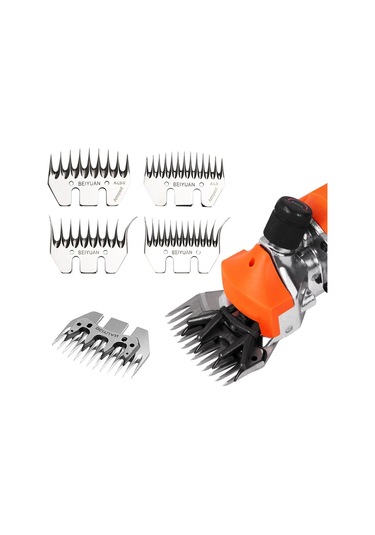 Sones Hılda Power Yün Makas Bıçakları Yün İticiler İçin, Özellikler: 13 Dişli Kavisli Bıçak