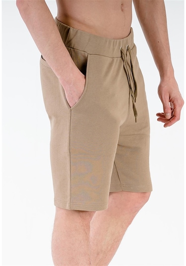 Jahr Marc Basic Camel Erkek Spor Şort L Kahverengi
