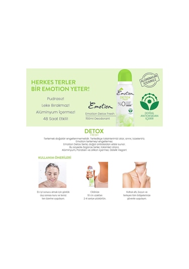 2 Adet Fresh Kadın Deodorant Sprey 150 ml