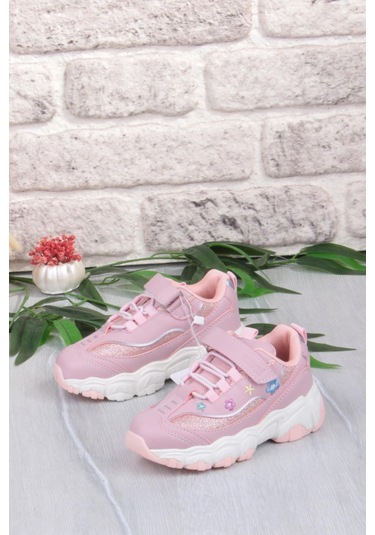 Fort Cool Bella Rahat Hafif Sneaker Kız Çocuk Ayakkabı Pudra