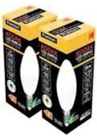 100 Adet Kodak 5w E14 3000k Sarı Işık Led Ampul 100 Adet