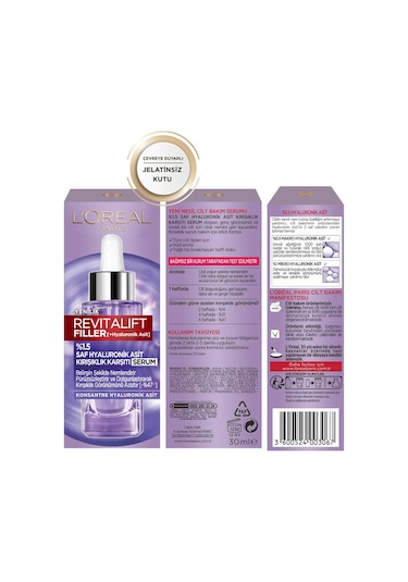 L'Oreal Paris Revitalift Filler %1.5 Saf Hyaluronik Asit Kırışıklık Karşıtı Serum 30 ML