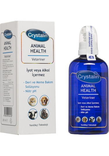 Crystalin Animal Health Göz Kulak Ağız Bakım Solüsyonu 250 ML