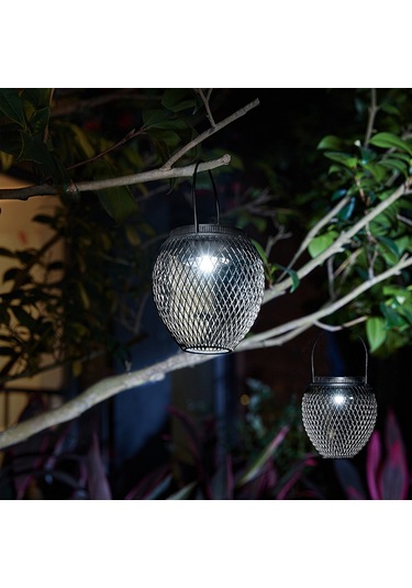 Güneş Fener Açık Güneş Enerjili Kolye Işık Bahçe Avlu L6359w