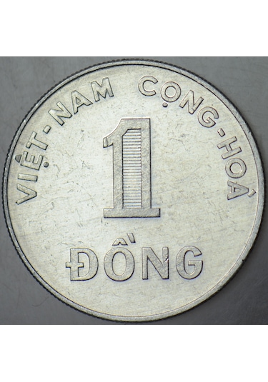 Vietnam 1 Dong 1971 Fao Hatıra. Çilaltı.