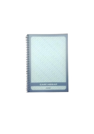 Bayındır 14x20 Spiralli Cari Hesap Defteri 96 Yp