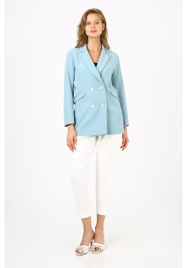 Alexandergardı Blazer Ceket B21-20400 mavi