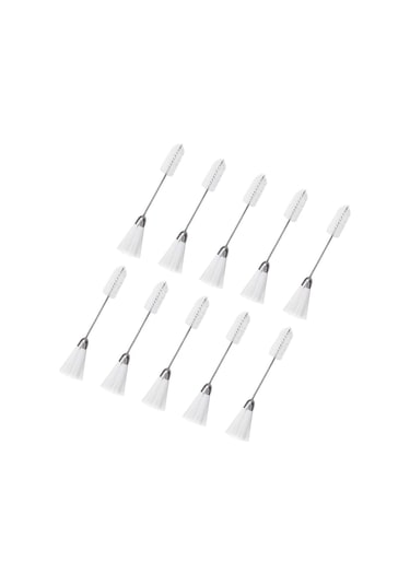 Uçlu Dikiş Makinesi Temizleme Fırçası, Naylon Paslanmaz Çelik Tem