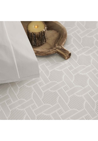 Taç Jakar Callie Tek Kişilik Pike Takımı Taş 000000001000047225